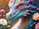Dragon Coloré