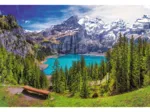Lac d'Oeschinen, Alpes, Suisse