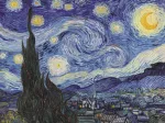 Pièces XXL - Puzzle Bois - La Nuit Étoilée - Vincent Van Gogh