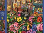 2 Puzzles - Travailler Dans Le Jardin