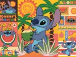 Vacances avec Stitch